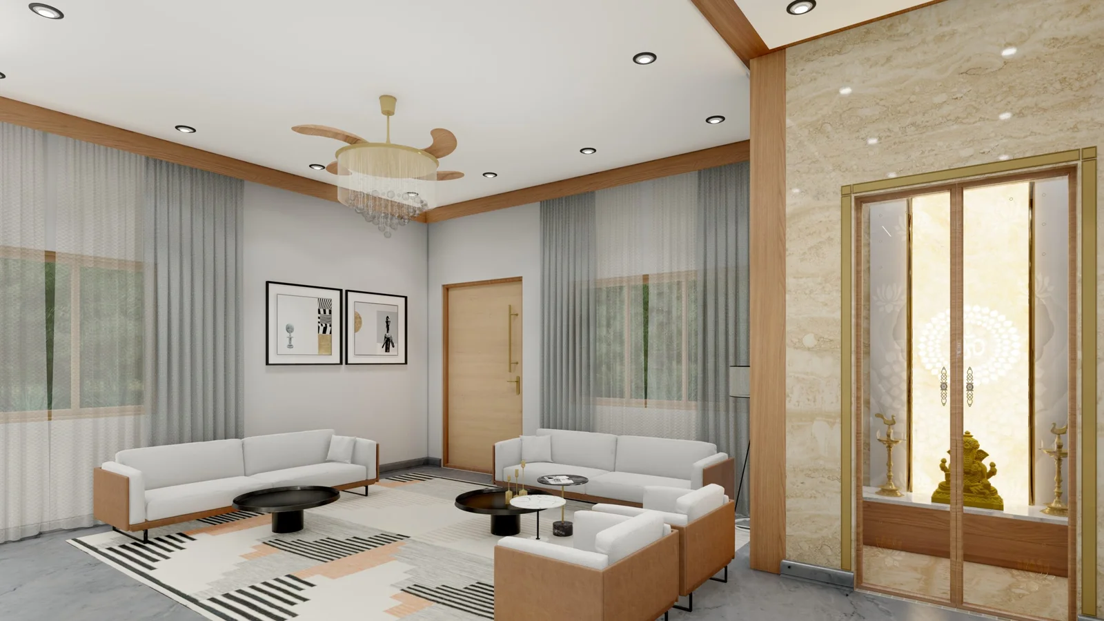 Duplex Villa Interiors