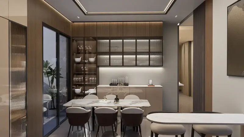 Modern independent house interior Whitefield