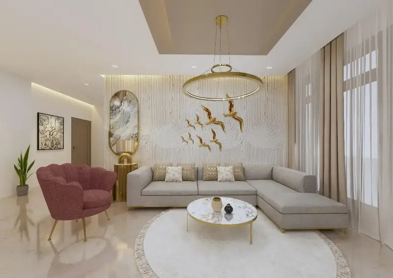 Boardroom and reception interior Outer Ring Road Bangalore